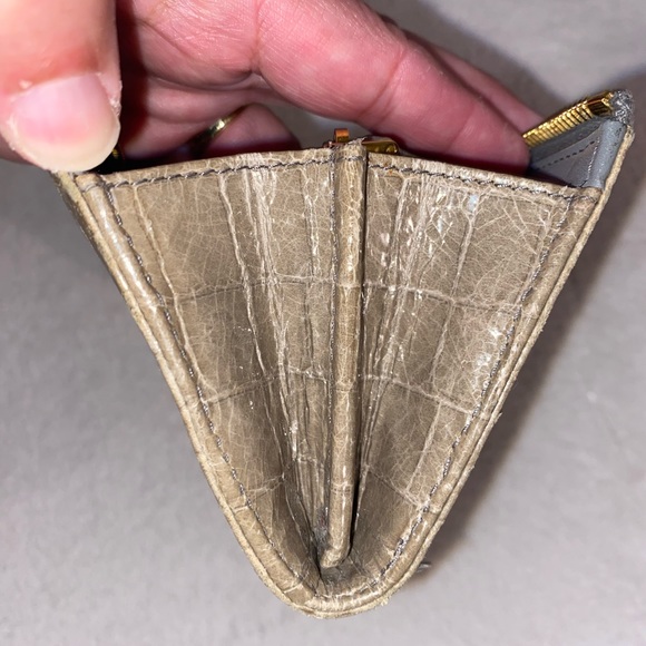 Authentic Miu Miu Long Zippy Crocodile Embossed Wallet - Picture 12 of 15